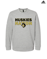 Battle Mountain HS Volleyball Nation - Mens Adidas Crewneck