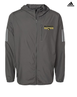 Battle Mountain HS Volleyball Nation - Mens Adidas Full Zip Jacket