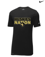 Battle Mountain HS Volleyball Nation - Mens Nike Cotton Poly Tee