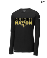Battle Mountain HS Volleyball Nation - Mens Nike Longsleeve