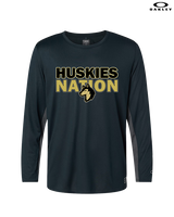 Battle Mountain HS Volleyball Nation - Mens Oakley Longsleeve