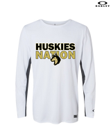 Battle Mountain HS Volleyball Nation - Mens Oakley Longsleeve