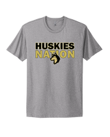 Battle Mountain HS Volleyball Nation - Mens Select Cotton T-Shirt