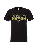 Battle Mountain HS Volleyball Nation - Tri-Blend Shirt