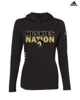 Battle Mountain HS Volleyball Nation - Womens Adidas Hoodie