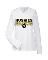 Battle Mountain HS Volleyball Nation - Womens Performance Longsleeve