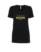 Battle Mountain HS Volleyball Nation - Womens Vneck
