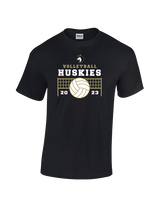 Battle Mountain HS Volleyball VB Net - Cotton T-Shirt