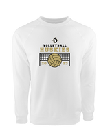 Battle Mountain HS Volleyball VB Net - Crewneck Sweatshirt