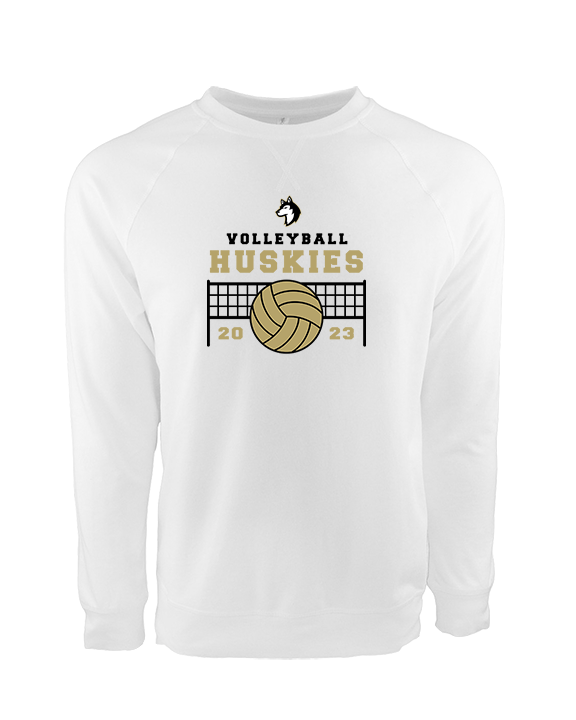 Battle Mountain HS Volleyball VB Net - Crewneck Sweatshirt