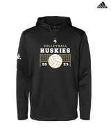 Battle Mountain HS Volleyball VB Net - Mens Adidas Hoodie