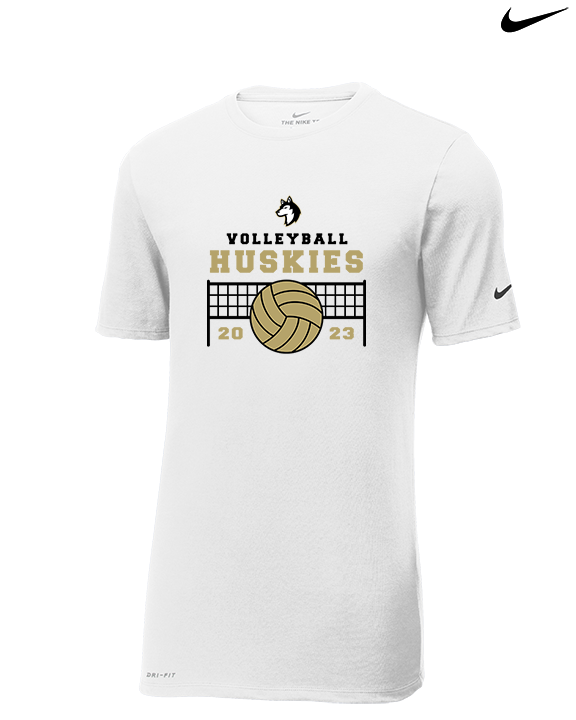 Battle Mountain HS Volleyball VB Net - Mens Nike Cotton Poly Tee