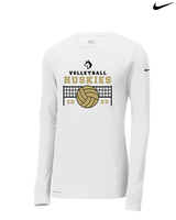 Battle Mountain HS Volleyball VB Net - Mens Nike Longsleeve