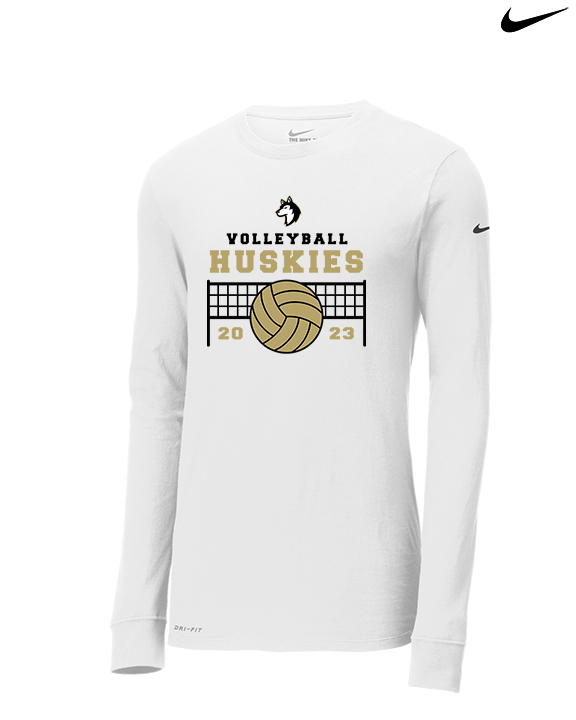 Battle Mountain HS Volleyball VB Net - Mens Nike Longsleeve