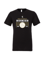 Battle Mountain HS Volleyball VB Net - Tri-Blend Shirt