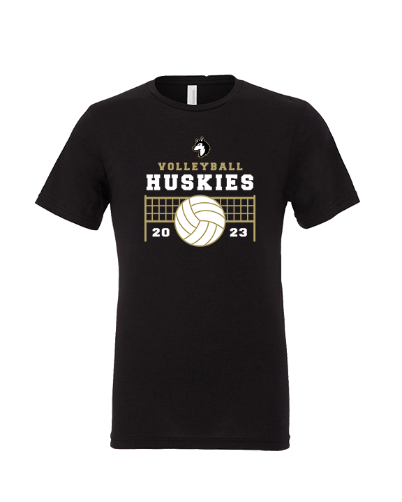 Battle Mountain HS Volleyball VB Net - Tri-Blend Shirt