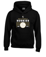Battle Mountain HS Volleyball VB Net - Unisex Hoodie