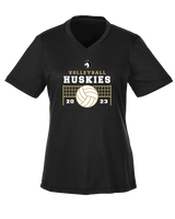 Battle Mountain HS Volleyball VB Net - Womens Performance Shirt