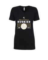 Battle Mountain HS Volleyball VB Net - Womens Vneck