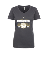 Battle Mountain HS Volleyball VB Net - Womens Vneck