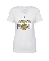 Battle Mountain HS Volleyball VB Net - Womens Vneck