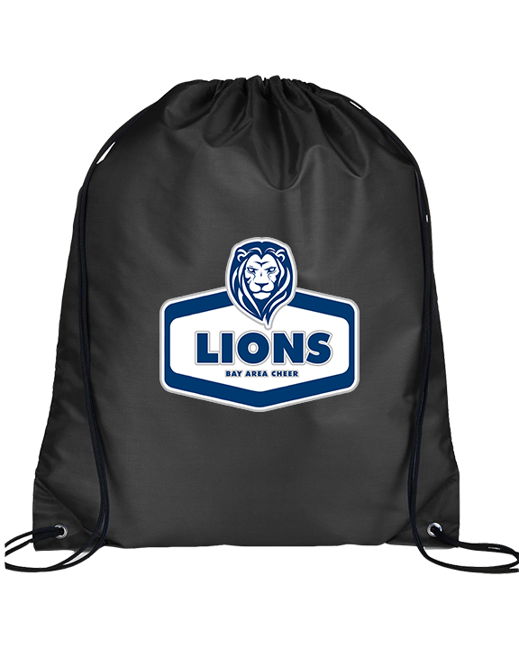 Bay Area Lions Cheer Board - Drawstring Bag