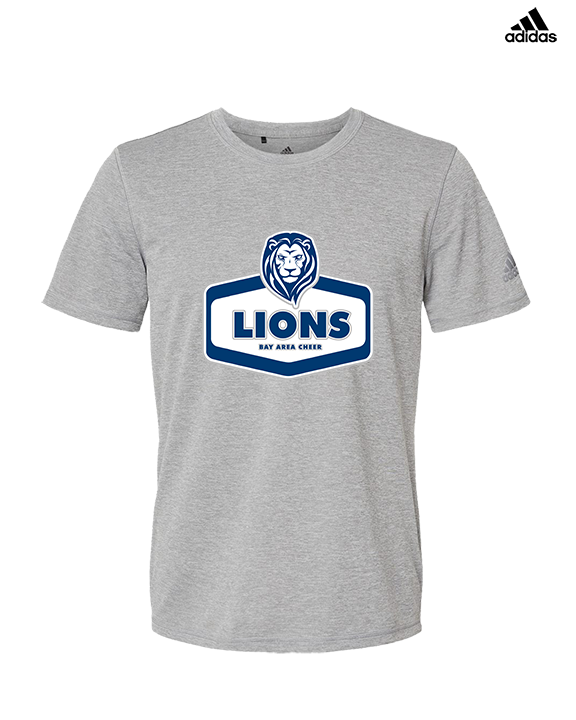 Bay Area Lions Cheer Board - Mens Adidas Performance Shirt