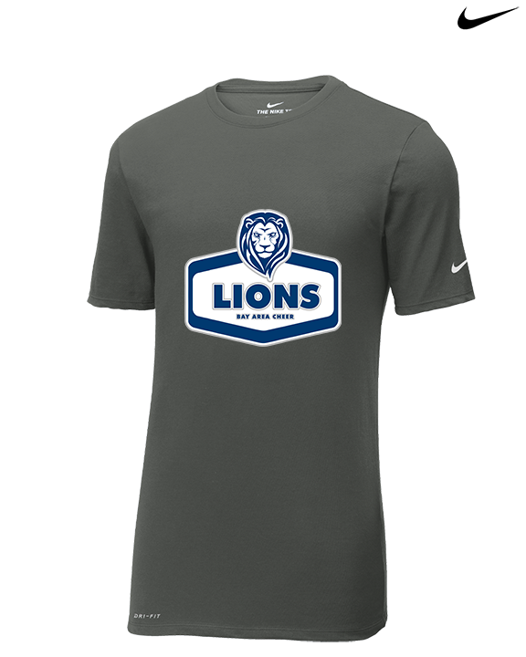 Bay Area Lions Cheer Board - Mens Nike Cotton Poly Tee