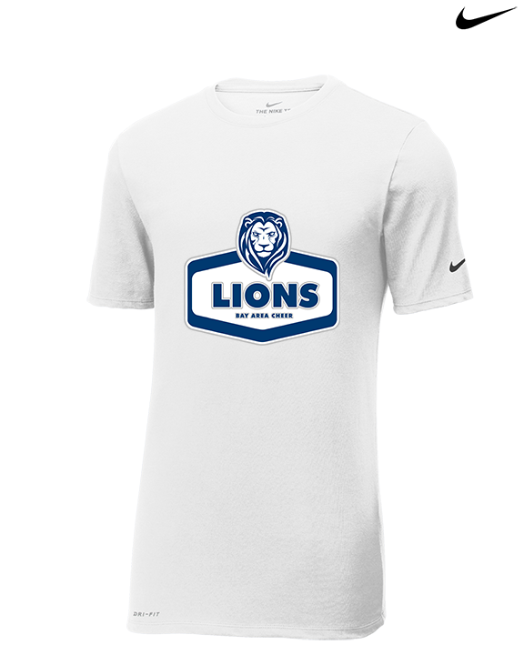 Bay Area Lions Cheer Board - Mens Nike Cotton Poly Tee