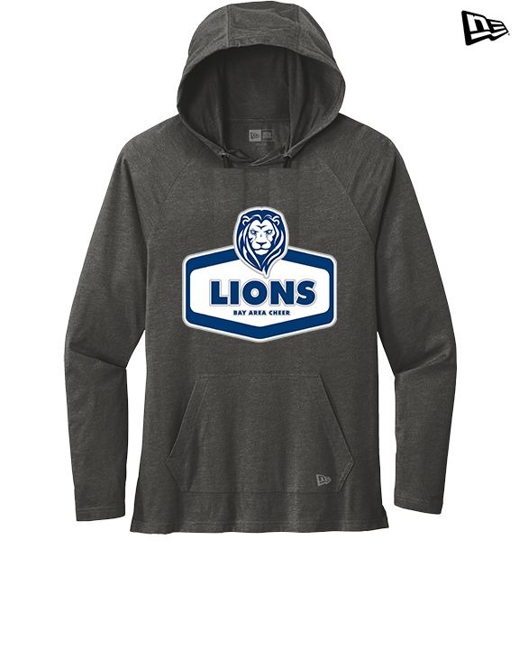 Bay Area Lions Cheer Board - New Era Tri-Blend Hoodie