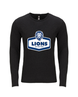 Bay Area Lions Cheer Board - Tri-Blend Long Sleeve