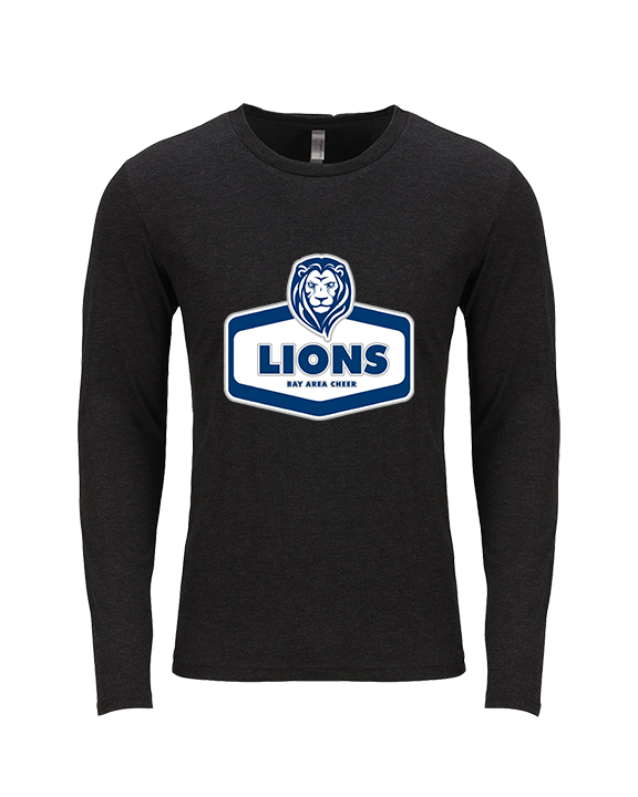 Bay Area Lions Cheer Board - Tri-Blend Long Sleeve