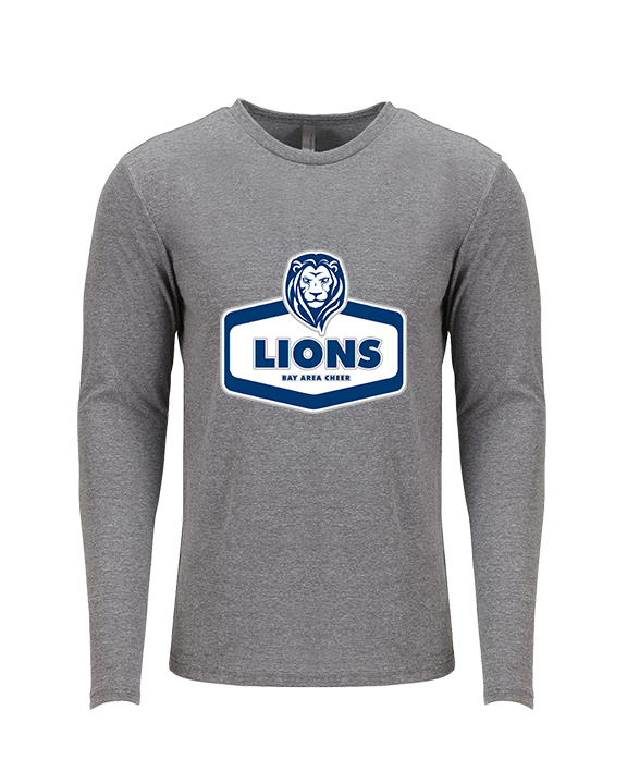 Bay Area Lions Cheer Board - Tri-Blend Long Sleeve