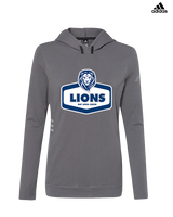Bay Area Lions Cheer Board - Womens Adidas Hoodie