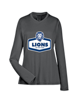 Bay Area Lions Cheer Board - Womens Performance Longsleeve