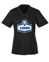Bay Area Lions Cheer Board - Womens Performance Shirt