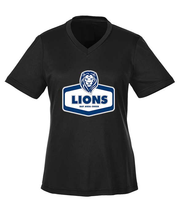 Bay Area Lions Cheer Board - Womens Performance Shirt