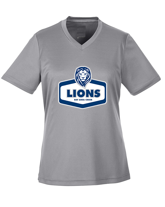 Bay Area Lions Cheer Board - Womens Performance Shirt