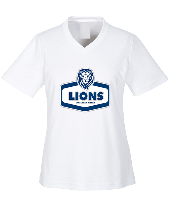 Bay Area Lions Cheer Board - Womens Performance Shirt