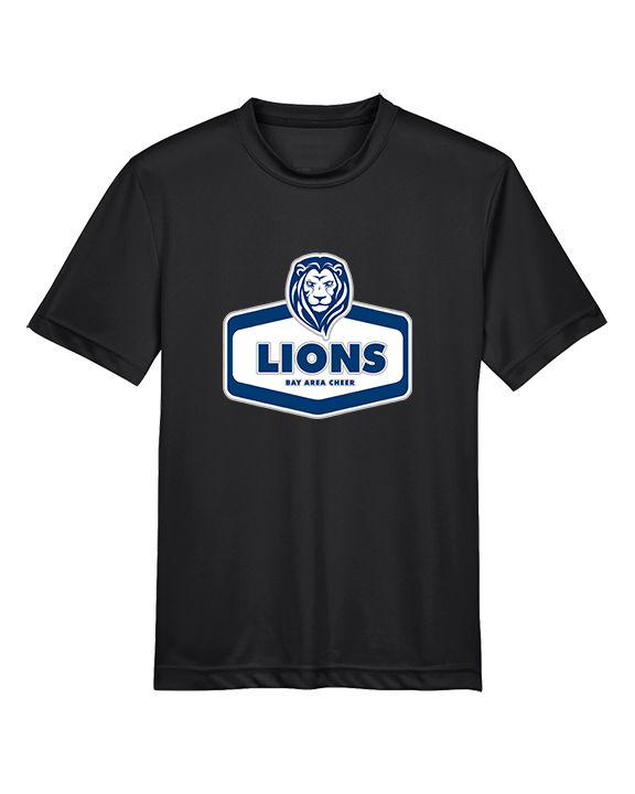 Bay Area Lions Cheer Board - Youth Performance Shirt