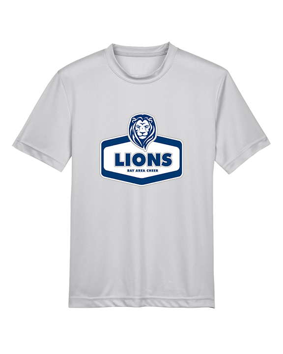 Bay Area Lions Cheer Board - Youth Performance Shirt