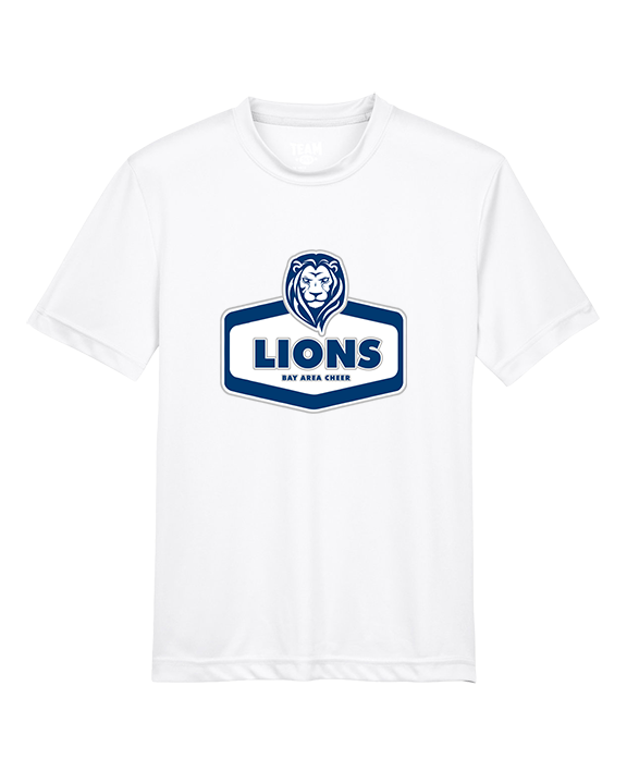 Bay Area Lions Cheer Board - Youth Performance Shirt