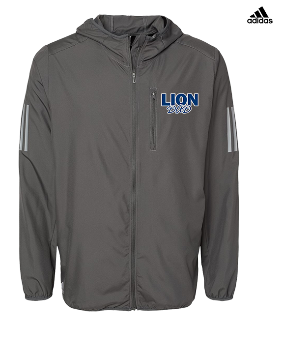 Bay Area Lions Cheer Dad - Mens Adidas Full Zip Jacket