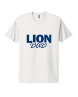 Bay Area Lions Cheer Dad - Mens Select Cotton T-Shirt
