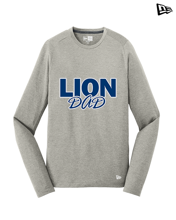 Bay Area Lions Cheer Dad - New Era Performance Long Sleeve
