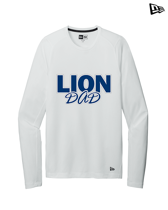 Bay Area Lions Cheer Dad - New Era Performance Long Sleeve