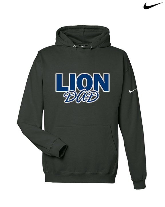Bay Area Lions Cheer Dad - Nike Club Fleece Hoodie