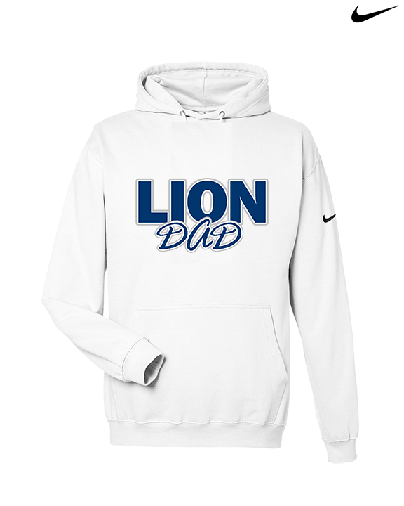 Bay Area Lions Cheer Dad - Nike Club Fleece Hoodie