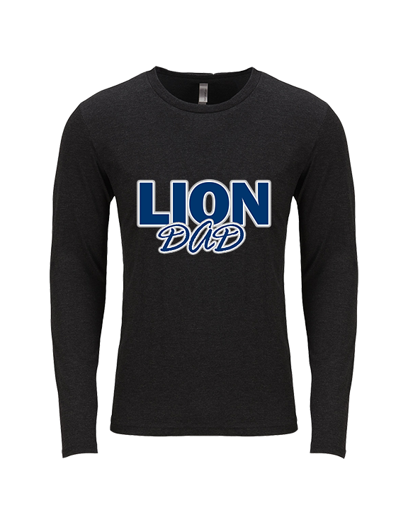 Bay Area Lions Cheer Dad - Tri-Blend Long Sleeve