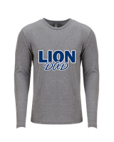 Bay Area Lions Cheer Dad - Tri-Blend Long Sleeve